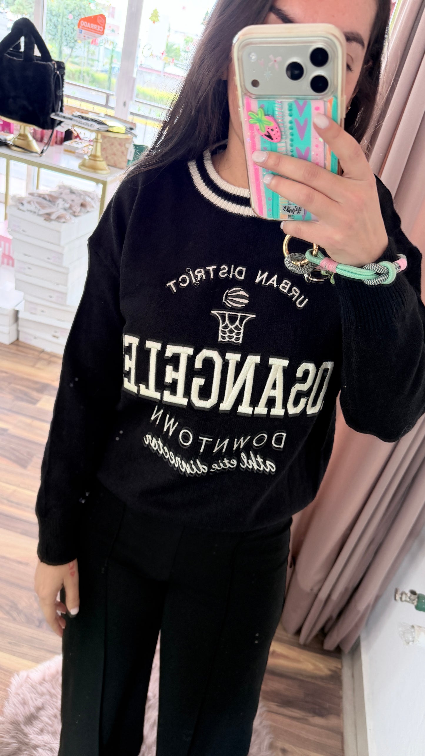 Suéter School Negro