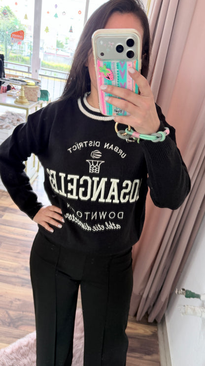 Suéter School Negro